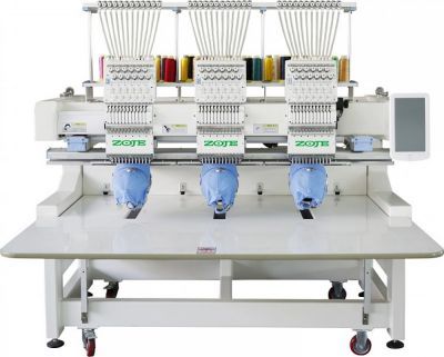 ZOJE ZJ-1203HC Вышивальная 3х-головочная 12-ти игольная машина