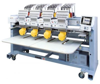 Вышивальная машина Barudan BELY-S1504CII 4-головая,15-цветов, 450 мм x 380 мм