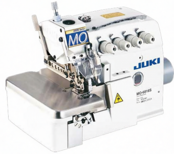 JUKI MO-6843 S1-D6-40H Двухигольный шестиниточный оверлок (голова)